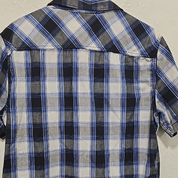 Helix Blue Casual Button Down Shirt - Picture 3 of 6